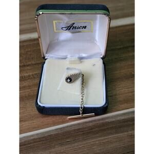Vintage Anson 24KT Heavy Gold Electroplate Karatclad Tie Tack